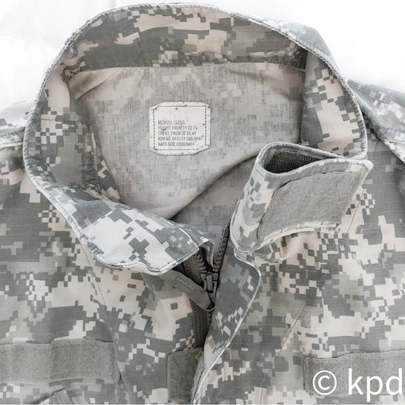 Authentic Military jacket MediumLong NSN: 8415-01-586-0645, NATO Size: 6090/9404 - Picture 6 of 10